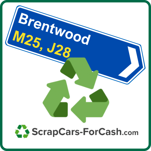 Scrap a car in Brentwood logo
