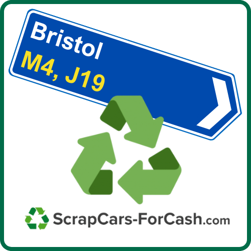Scrap a car in Bristol logo
