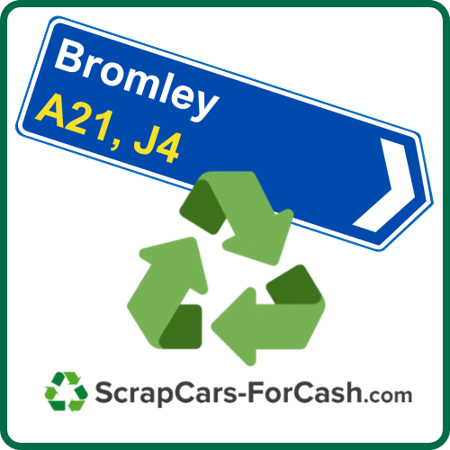 Scrap a car in Bromley logo