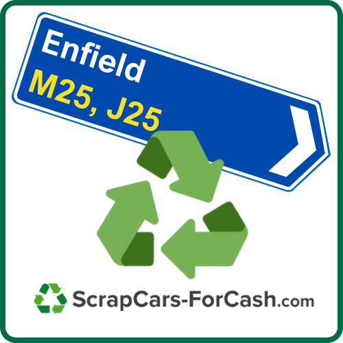Scrap a car in Enfield logo