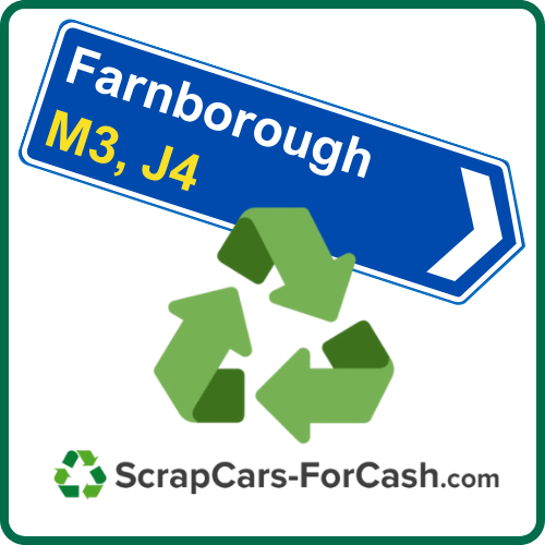 Scrap a car in Farnborough logo