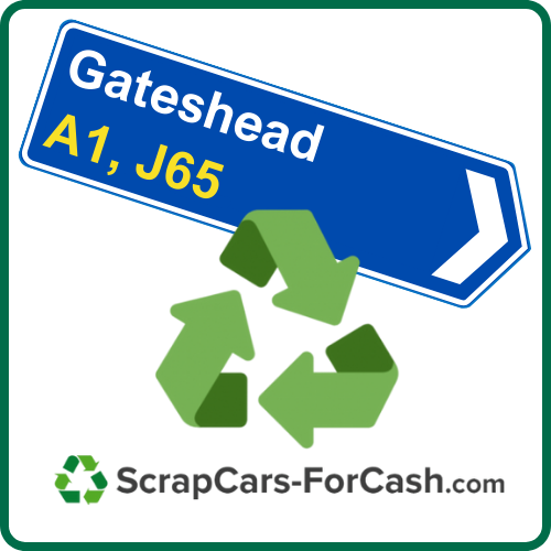 Scrap a car in Gateshead logo