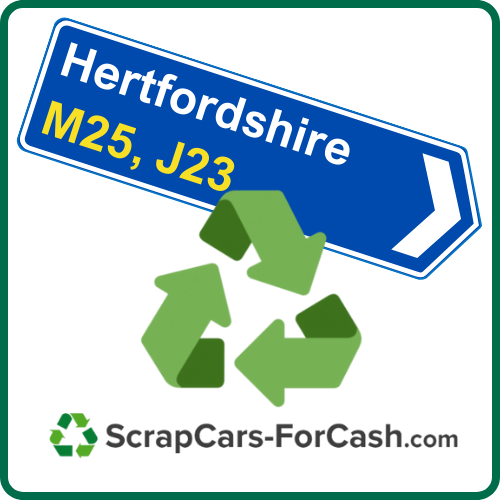 Scrap a car in Hertfordshire logo