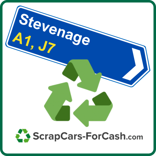 Scrap a car in Stevenage logo