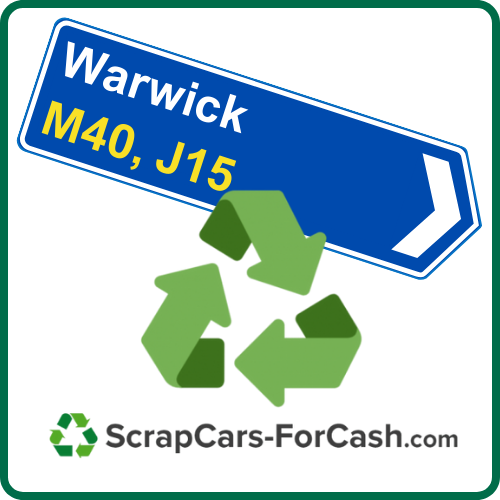 Scrap a car in Warwick logo