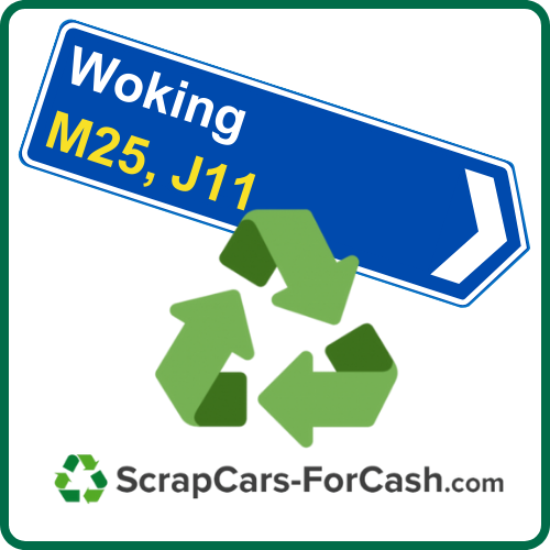 Scrap a car in Woking logo