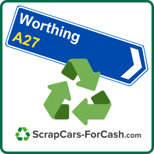 Scrap a car in Worthing logo